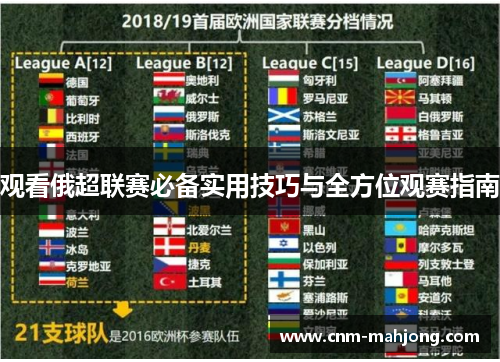 观看俄超联赛必备实用技巧与全方位观赛指南