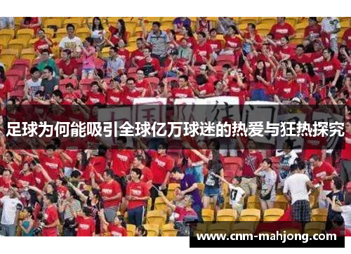 足球为何能吸引全球亿万球迷的热爱与狂热探究 足球为何能吸引全球亿万球迷的热爱与狂热探究